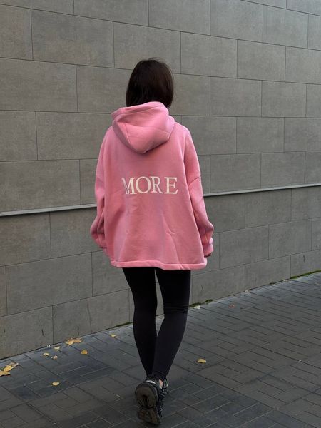 худі MORE 008_рожевий фото