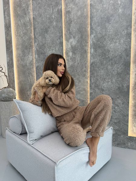 Піжама Teddy 7906_бежевий фото