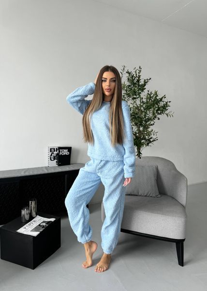 Піжама Teddy 7906_блакитний фото
