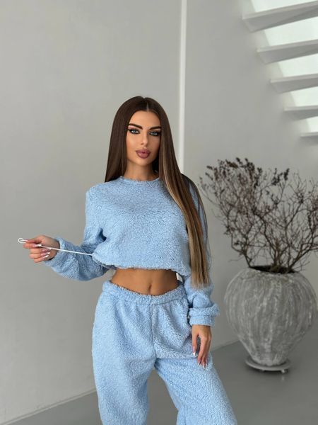 Піжама Teddy 7906_блакитний фото