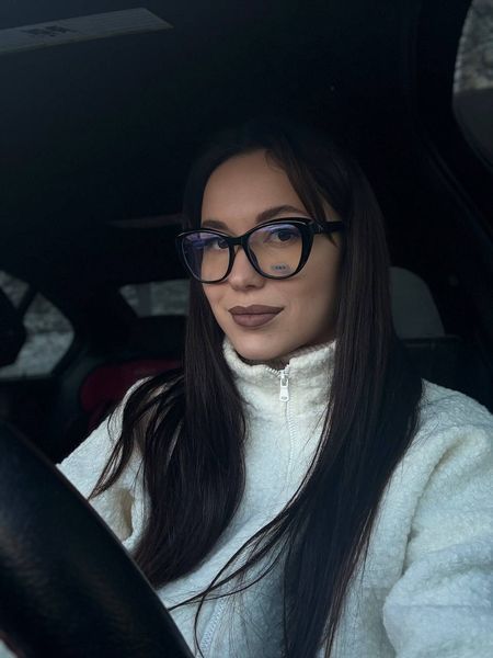 Окуляри з антибліковою лінзою, захист від екранів  10069_чорний фото